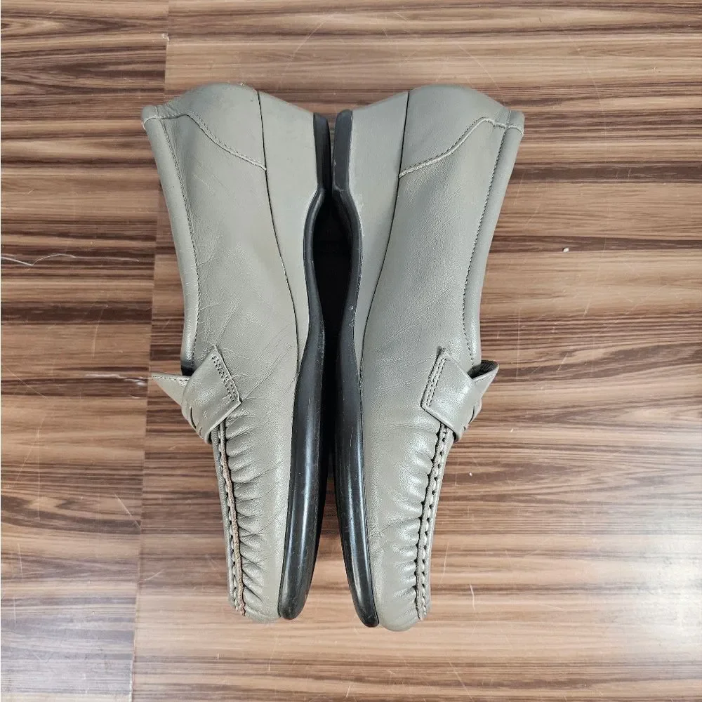 Womens SAS San Antonio Shoes Easy Slip‎ On Comfort Loafers Moc Toe Tripad 9 M
